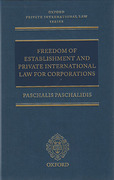 Cover of Freedom of Establishment and Private International Law for Corporations