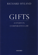 Cover of Gifts: A Study in Comparative Law