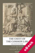Cover of The Unity of the Common Law (eBook)