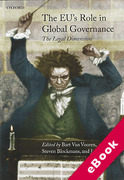 Cover of The EU's Role in Global Governance: The Legal Dimensiona (eBook)