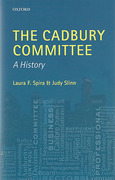 Cover of The Cadbury Committee: A History