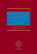 Cover of Company Meetings and Resolutions: Law, Practice, and Procedure