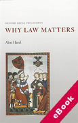 Cover of Why Law Matters (eBook)
