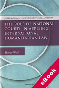 Cover of The Role of National Courts in Applying International Humanitarian Law (eBook)