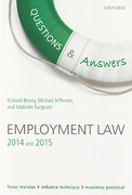 Cover of Questions & Answers: Employment Law 2014 and 2015