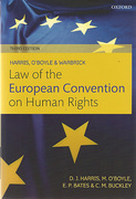 Cover of Harris, O'Boyle & Warbrick: Law of the European Convention on Human Rights