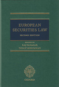 Cover of European Securities Law