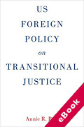 Cover of US Foreign Policy on Transitional Justice (eBook)