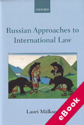 Cover of Russian Approaches to International Law (eBook)