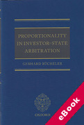 Cover of Proportionality in Investor-State Arbitration (eBook)