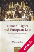 Cover of Human Rights and European Law: Building New Legal Orders (eBook)