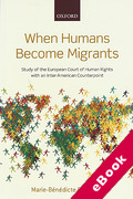 Cover of When Humans Become Migrants: Study of the European Court of Human Rights With an Inter-American Counterpoint (eBook)