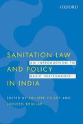 Cover of Sanitation Law and Policy in India: An Introduction to Basic Instruments