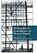 Cover of Philosophical Foundations of Human Rights