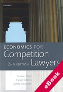 Cover of Economics for Competition Lawyers (eBook)