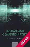 Cover of Big Data and Competition Policy (eBook)