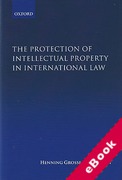 Cover of The Protection of Intellectual Property in International Law (eBook)