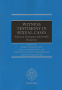 Cover of Witness Testimony in Sexual Cases: Evidential, Investigative and Scientific Perspectives