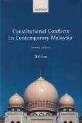 Cover of Constitutional Conflicts in Contemporary Malaysia