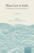 Cover of Water Law in India: An Introduction to Legal Instruments