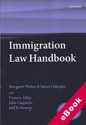 Cover of Immigration Law Handbook (eBook)
