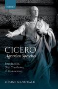 Cover of Cicero, Agrarian Speeches: Introduction, Text, Translation, and Commentary