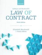 Cover of Koffman & Macdonald's Law of Contract