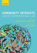 Cover of Community Interests Across International Law
