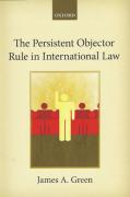 Cover of The Persistent Objector Rule in International Law