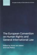 Cover of European Convention on Human Rights and General International Law