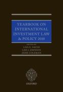 Cover of Yearbook on International Investment Law and Policy 2018