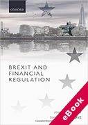Cover of Brexit and Financial Regulation (eBook)