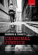 Cover of Sanders &#38; Young's Criminal Justice