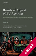 Cover of Boards of Appeal of EU Agencies: Towards Judicialization of Administrative Review? (eBook)