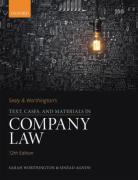 Cover of Sealy &#38; Worthington's Text, Cases &#38; Materials in Company Law