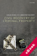 Cover of Civil Recovery of Criminal Property (eBook)
