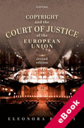 Cover of Copyright and the Court of Justice of the European Union (eBook)