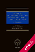 Cover of General International Law in International Investment Law: A Commentary (eBook)
