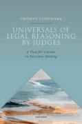 Cover of Universals in Legal Reasoning by Judges: A Plea for Candour in Decision-Making
