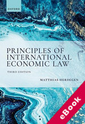 Cover of Principles of International Economic Law (eBook)