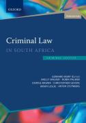 Cover of Criminal Law in South Africa: A Practical Guide