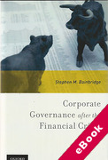 Cover of Corporate Governance after the Financial Crisis (eBook)