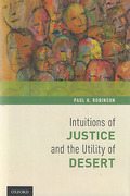 Cover of Intuitions of Justice and the Utility of Desert