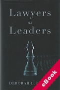 Cover of Lawyers as Leaders (eBook)