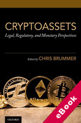 Cover of Cryptoassets: Legal, Regulatory, and Monetary Perspectives (eBook)
