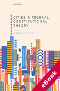 Cover of Cities in Federal Constitutional Theory (eBook)