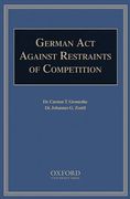 Cover of The German Act Against Restraints of Competition
