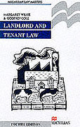 Cover of Palgrave Law Masters: Landlord and Tenant Law