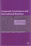 Cover of Corporate Governance and International Business: Strategy, Performance and Institutional Change