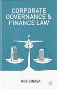 Cover of Corporate Governance and Finance Law
